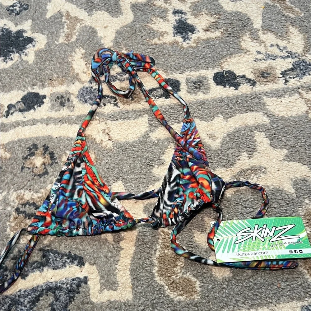 Skinz bikini top‎ new with tags M #70
